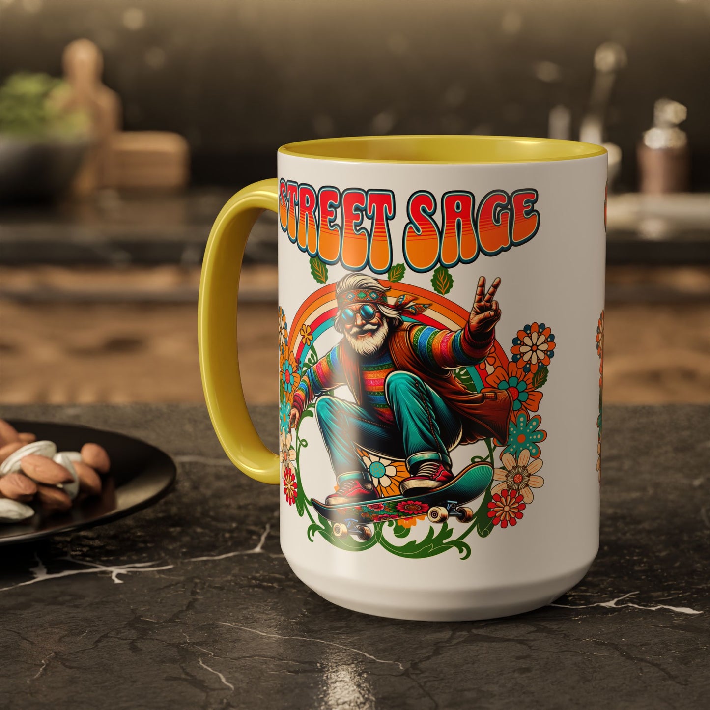 🌈Street Sage Retro Skater Mug