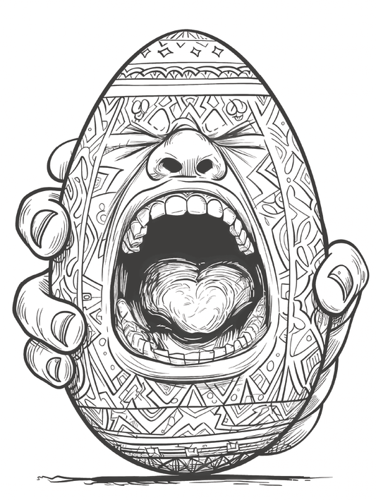 🖤🐰 Fluff meets fear in this twistedly cute coloring book of chaos! 🐰🖤 - Adult Coloring Book