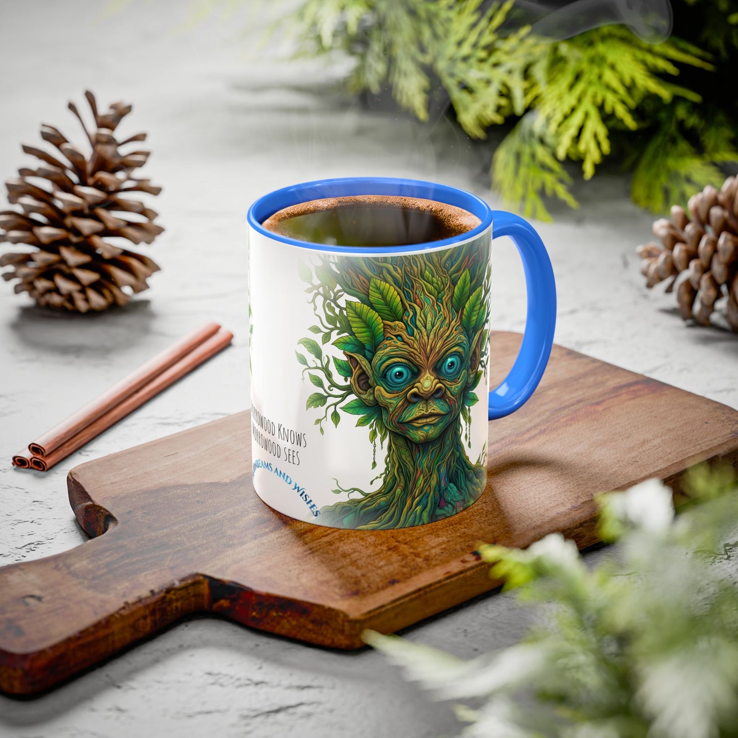 🌳 Morrowood Mug – Knows & Sees Edition