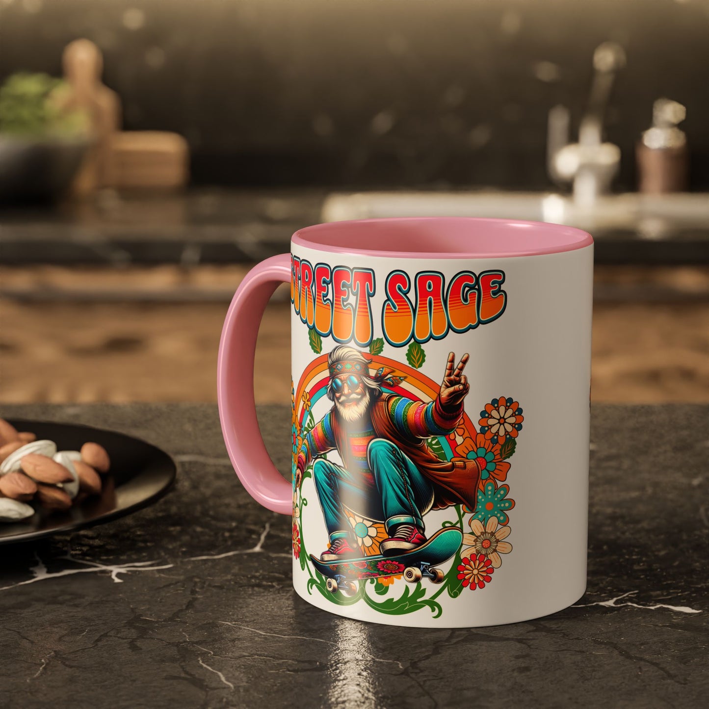 🌈Street Sage Retro Skater Mug