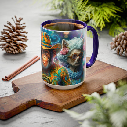 Fantasy Character Coffee Mug – Fifi La Plume, Zen Ryder & Miss Tilly | Magical Realm Ceramic Mug (11oz / 15oz)