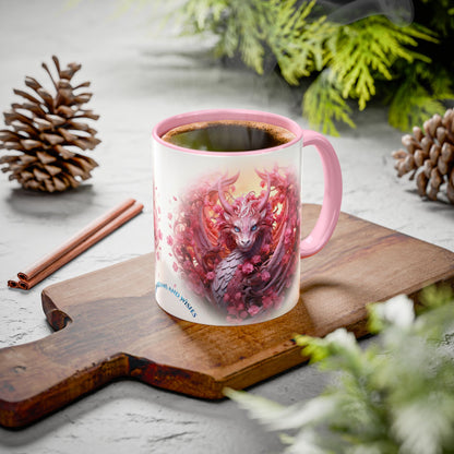 🌸🐉 Dragon Miria Mug – Blossom & Blaze Edition 11oz