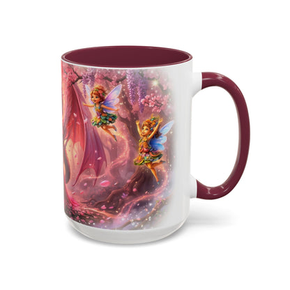 🧙‍♂️🌸🧚Vibeon, Miria & The Fairy Trio Mug 15oz