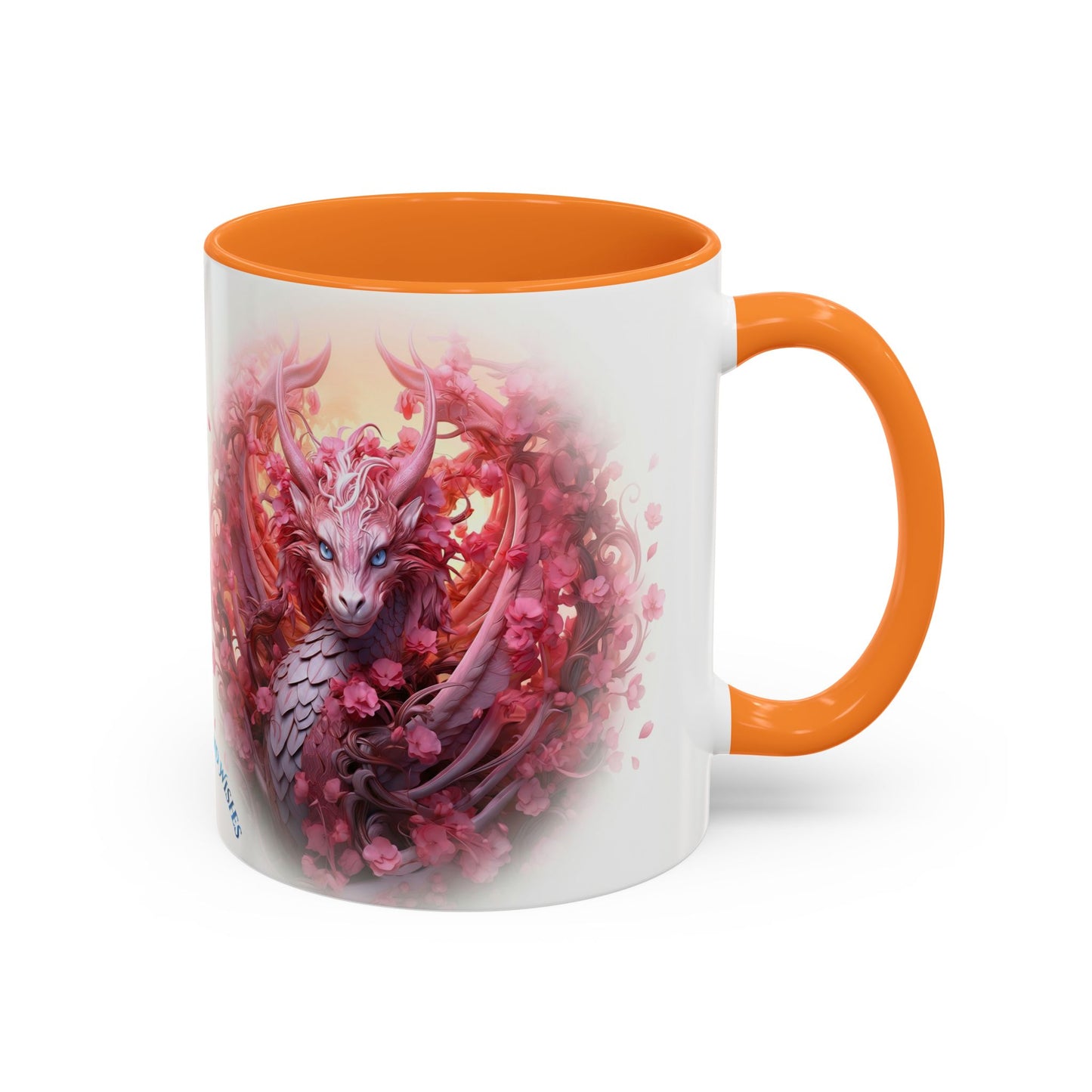 🌸🐉 Dragon Miria Mug – Blossom & Blaze Edition 11oz