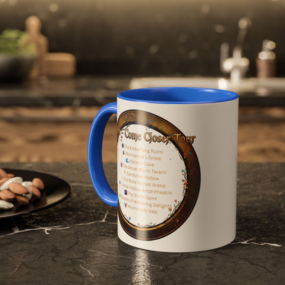 Thalos - Come Closer Tour Mug - official drinking vessel of the shirtless fae-rock demigod himself