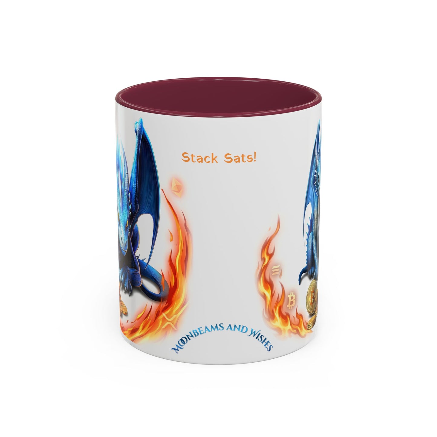🐉💸 BitFyre Mug – Stackin’ Sats, Breathin’ Fire Edition