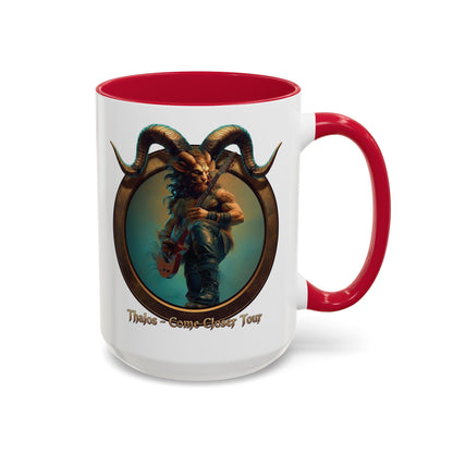 Thalos - Come Closer Tour Mug - official drinking vessel of the shirtless fae-rock demigod himself