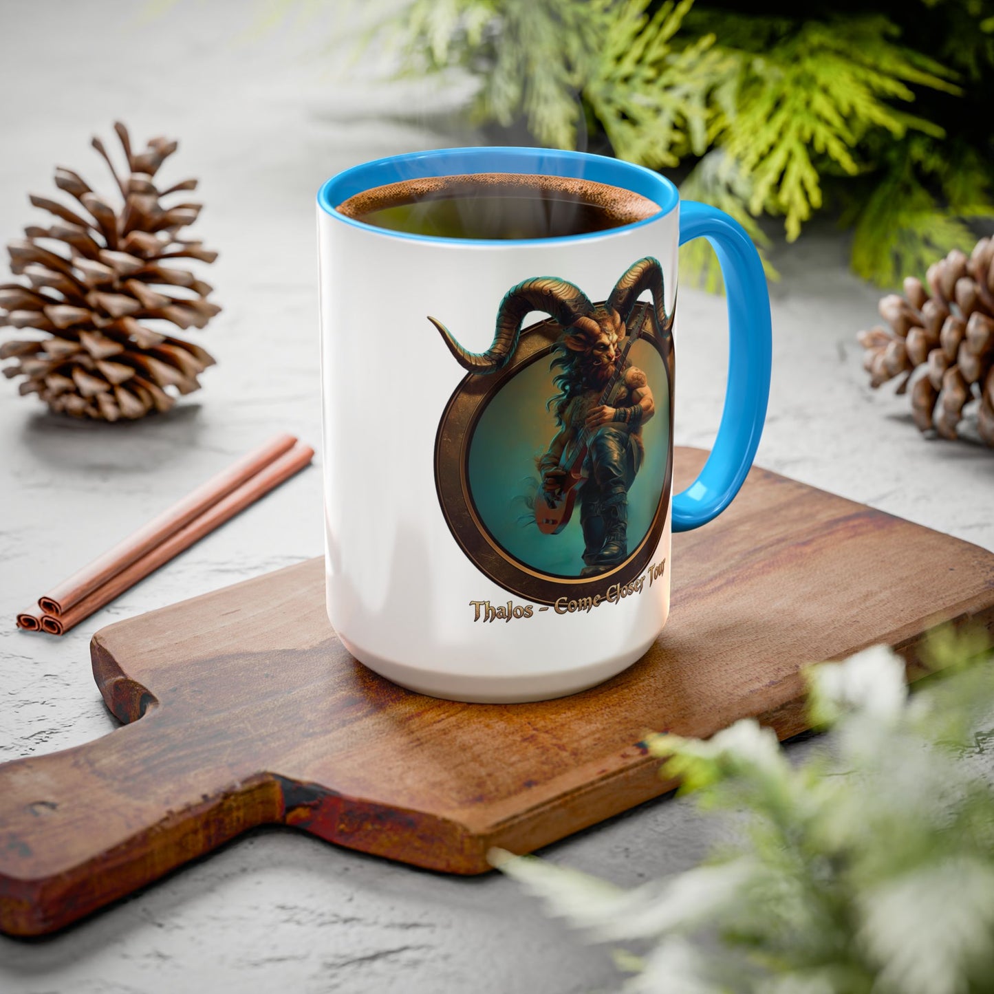 Thalos - Come Closer Tour Mug - official drinking vessel of the shirtless fae-rock demigod himself