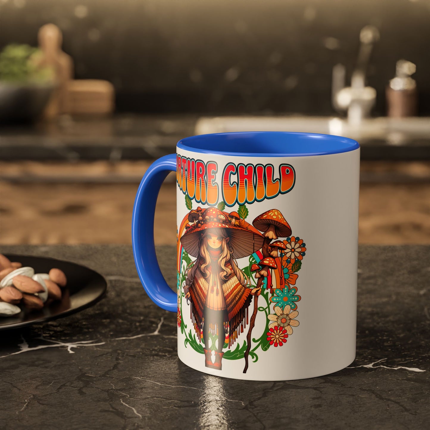 🍄Nature Child Retro Mushroom Mug
