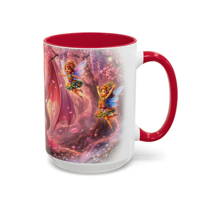 🧙‍♂️🌸🧚Vibeon, Miria & The Fairy Trio Mug 15oz