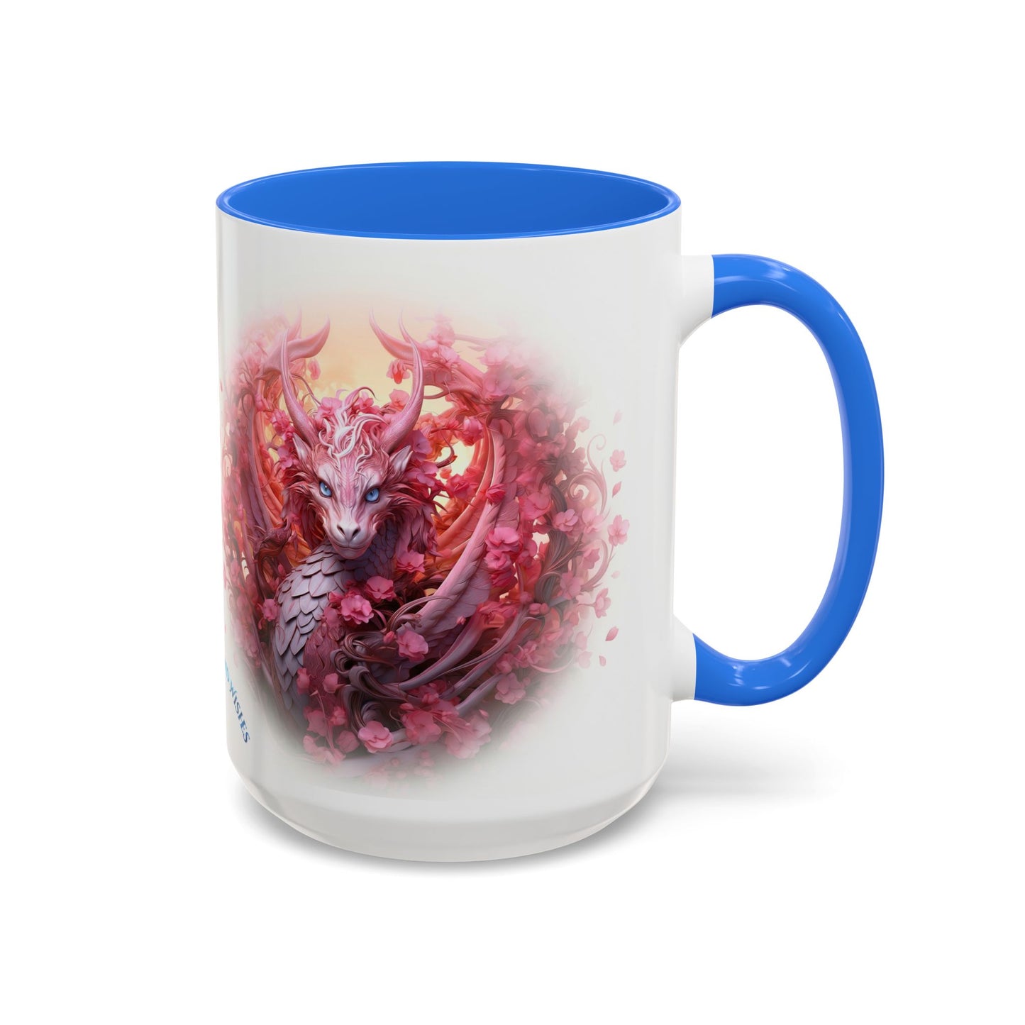 🌸🐉 Dragon Miria Mug – Blossom & Blaze Edition 15oz