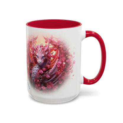 🌸🐉 Dragon Miria Mug – Blossom & Blaze Edition
