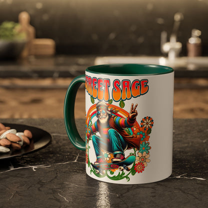 🌈Street Sage Retro Skater Mug