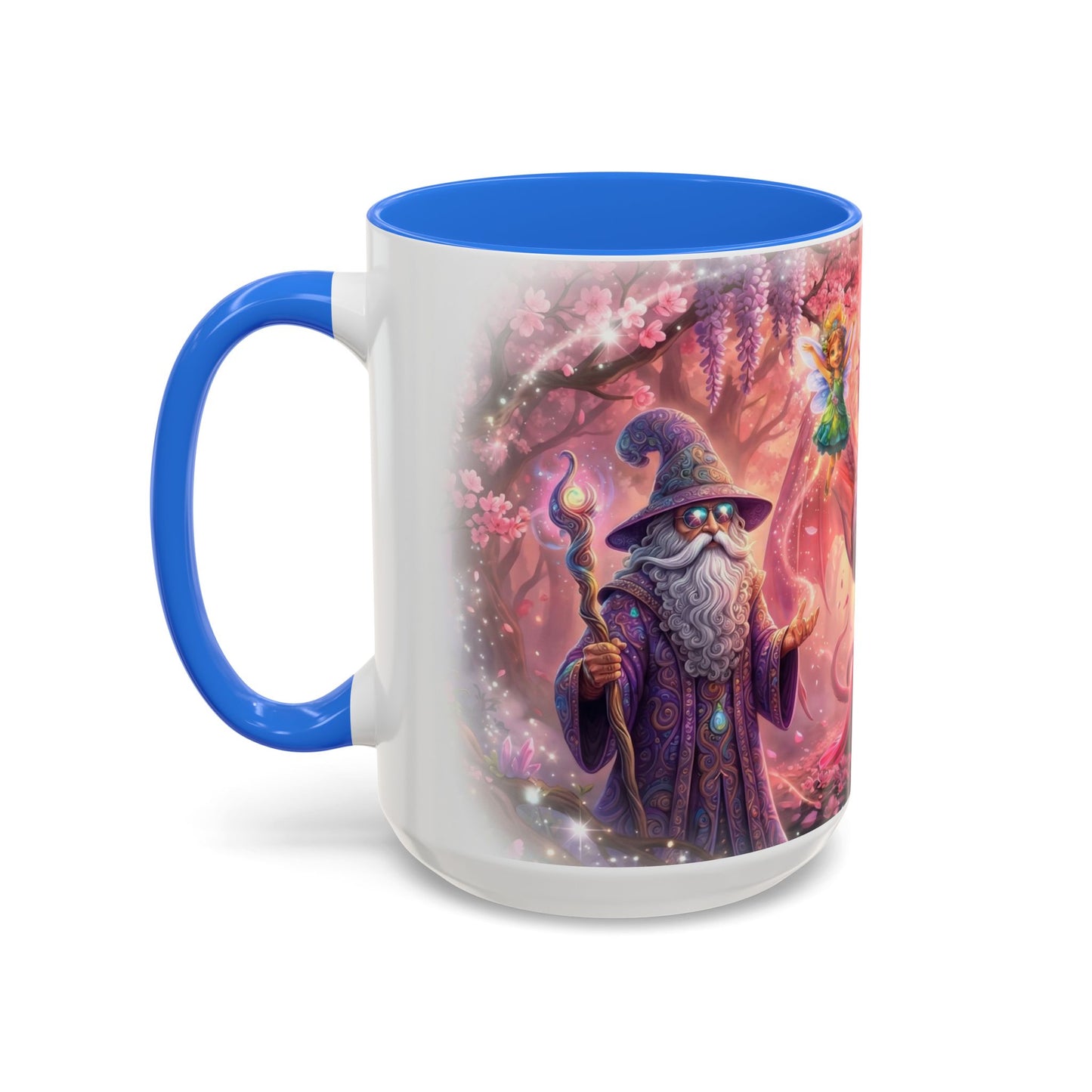 Fantasy Character Coffee Mug – Vibeon, Miria & The Fairies | Magical Realm Ceramic Mug (11oz / 15oz)