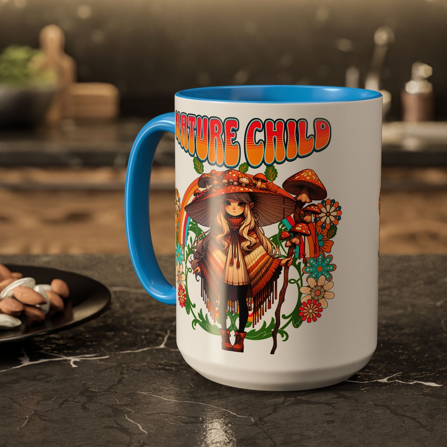 🍄Nature Child Retro Mushroom Mug