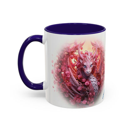 🌸🐉 Dragon Miria Mug – Blossom & Blaze Edition 11oz