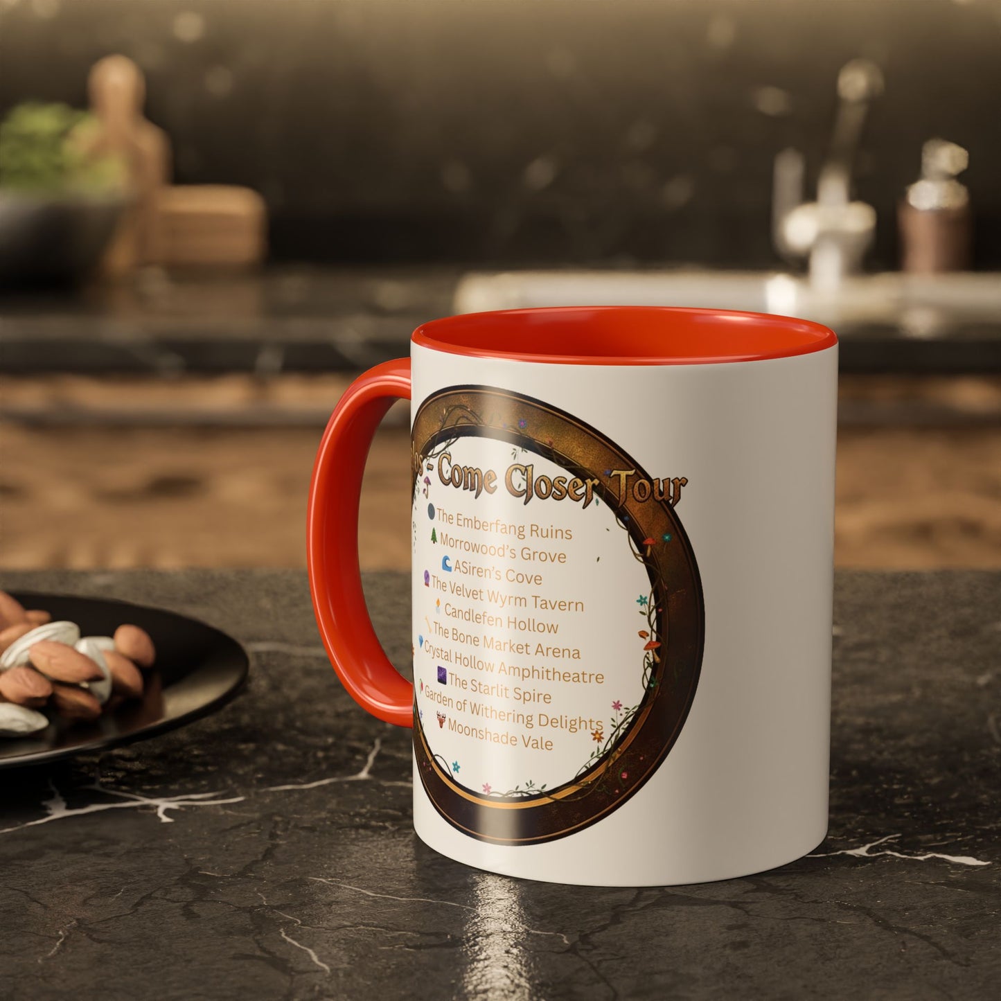 Thalos - Come Closer Tour Mug - official drinking vessel of the shirtless fae-rock demigod himself