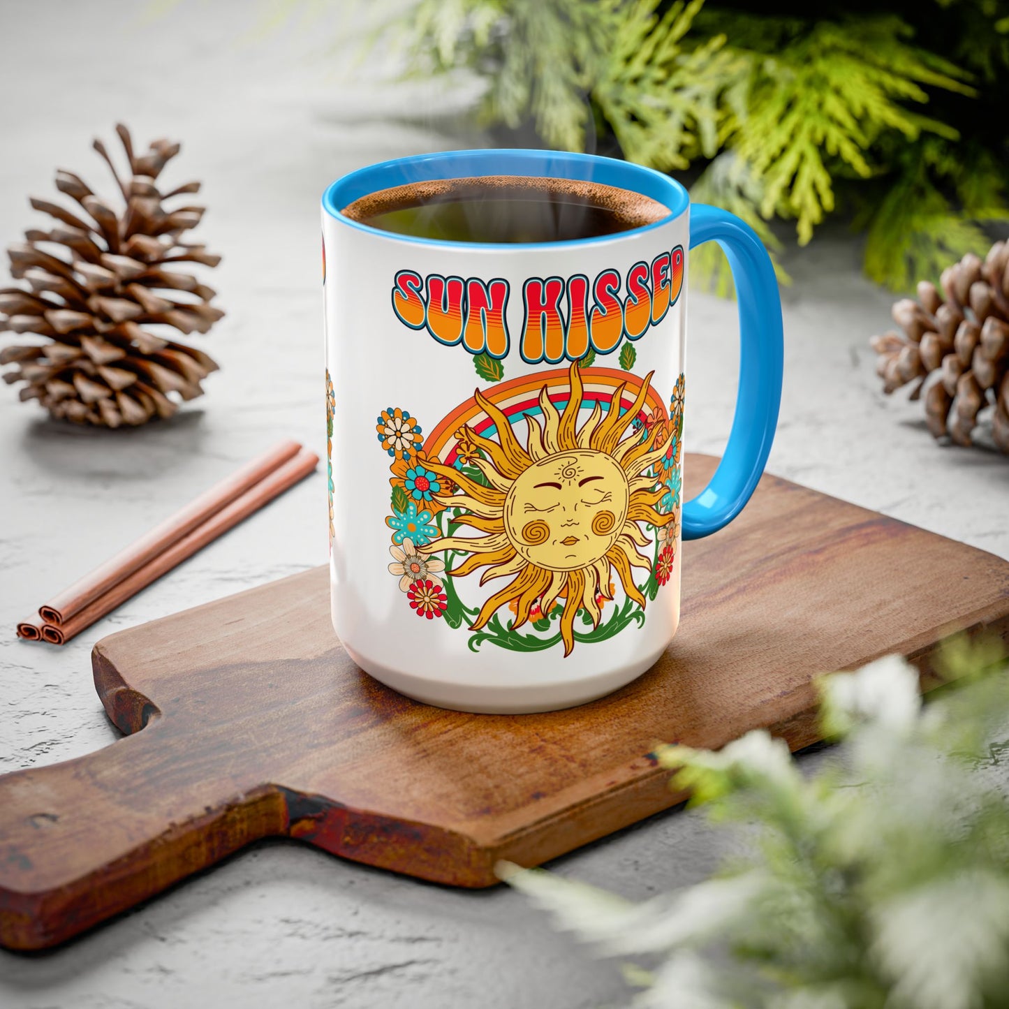 🌞 Sunkissed Retro Sunshine Mug