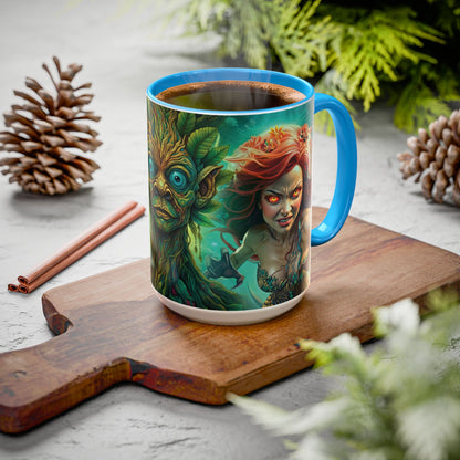 Fantasy Character Coffee Mug – Thalos, Morrowood & Asiren | Magical Realm Ceramic Mug (11oz / 15oz)
