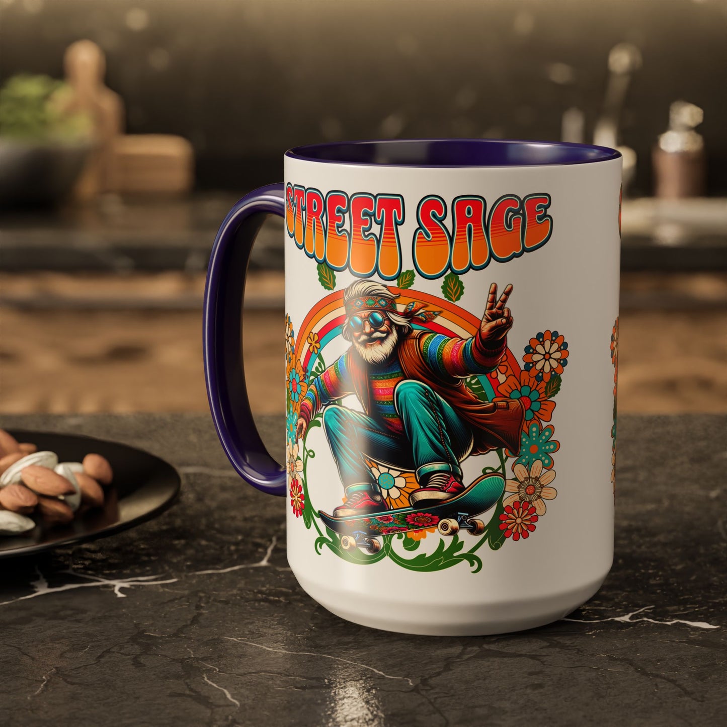 🌈Street Sage Retro Skater Mug