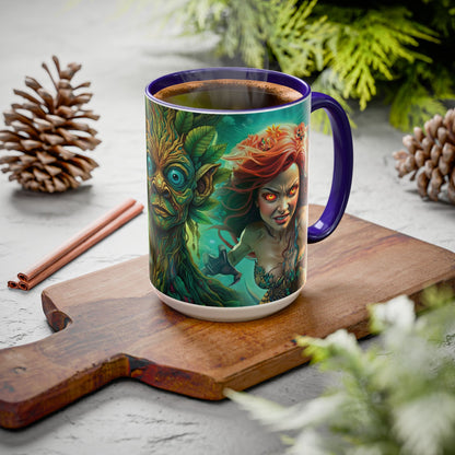 Fantasy Character Coffee Mug – Thalos, Morrowood & Asiren | Magical Realm Ceramic Mug (11oz / 15oz)