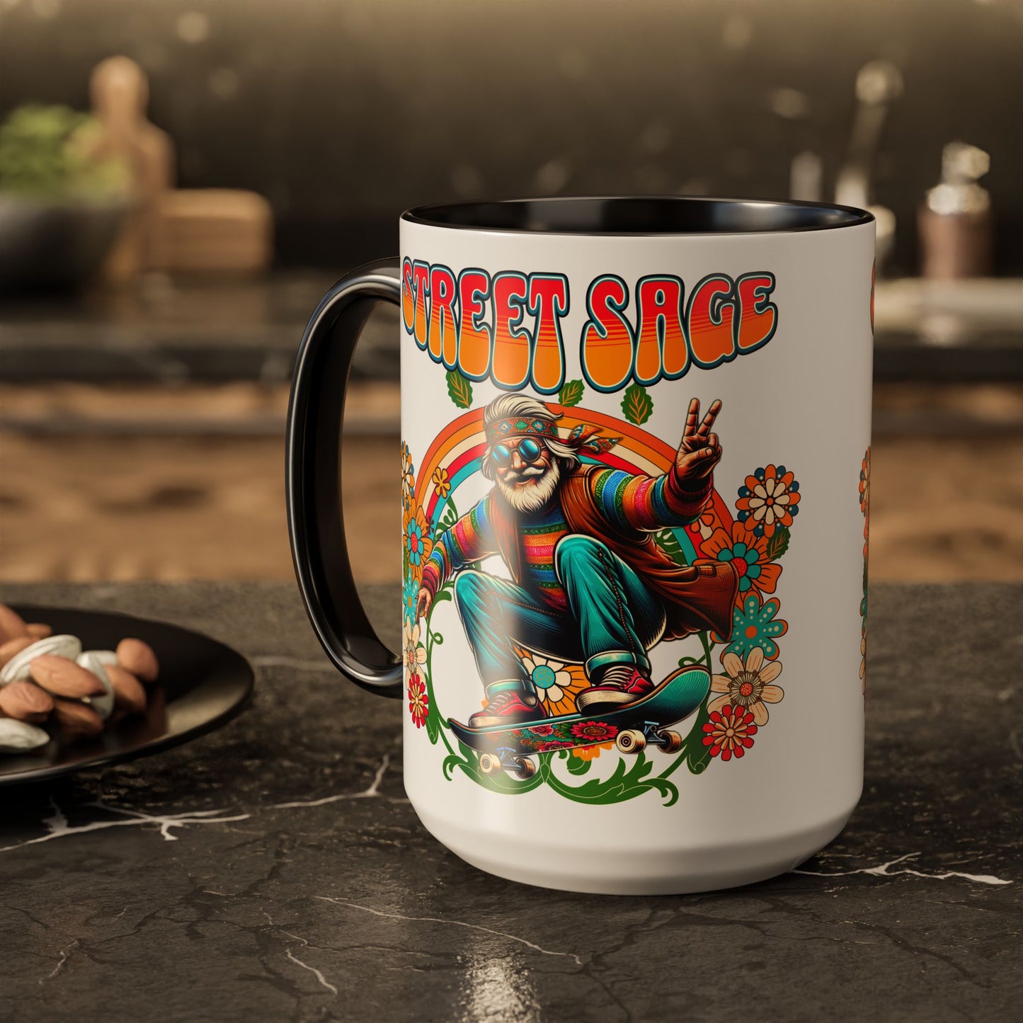 🌈Street Sage Retro Skater Mug