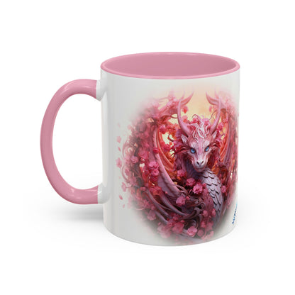 🌸🐉 Dragon Miria Mug – Blossom & Blaze Edition 11oz