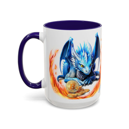 🐉💸 BitFyre Mug – Stackin’ Sats, Breathin’ Fire Edition 15oz