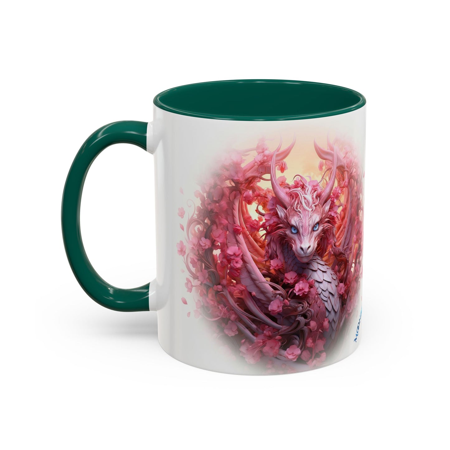 🌸🐉 Dragon Miria Mug – Blossom & Blaze Edition 11oz