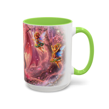 🧙‍♂️🌸🧚Vibeon, Miria & The Fairy Trio Mug 15oz