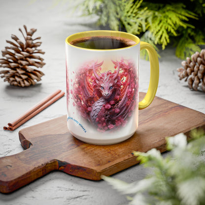 🌸🐉 Dragon Miria Mug – Blossom & Blaze Edition