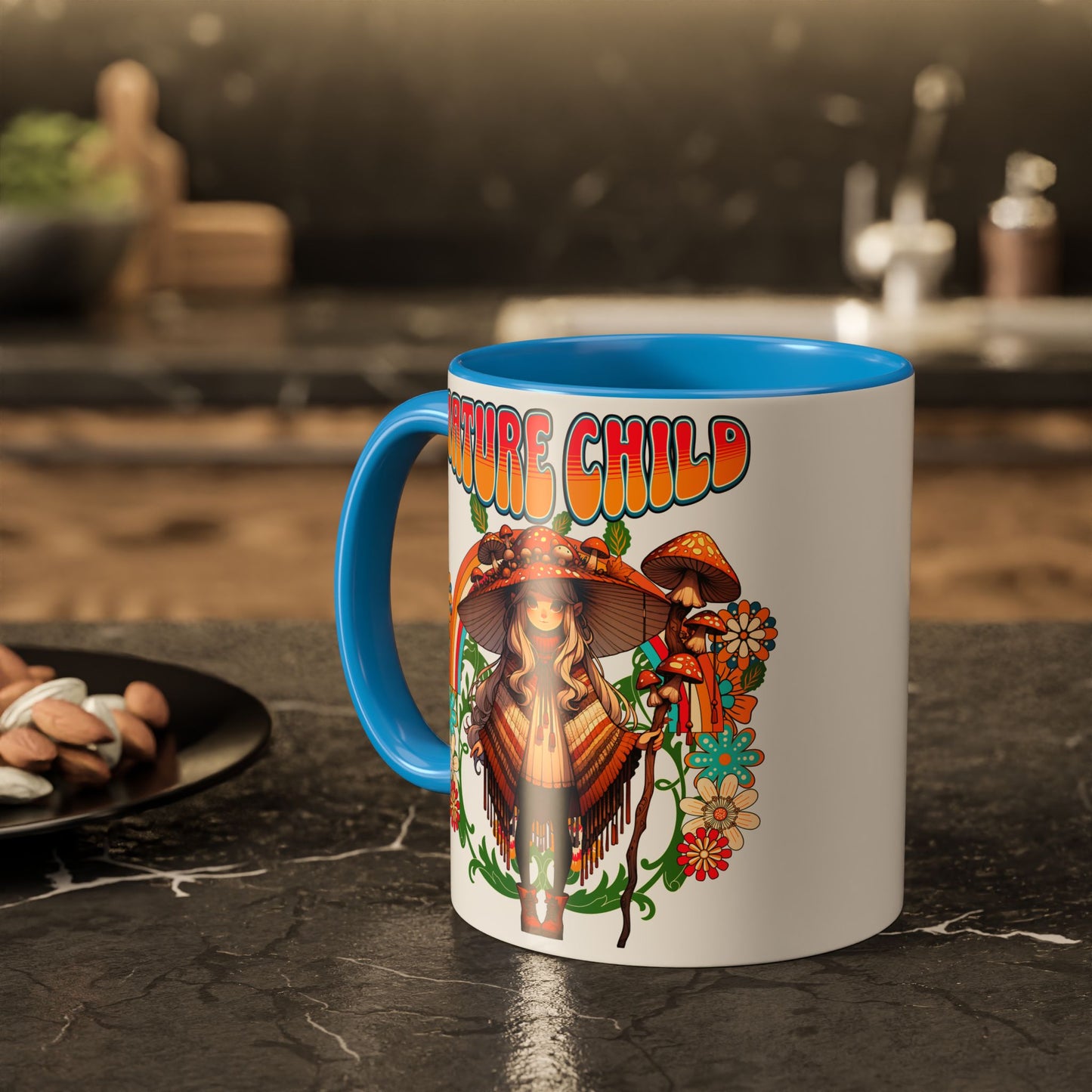 🍄Nature Child Retro Mushroom Mug