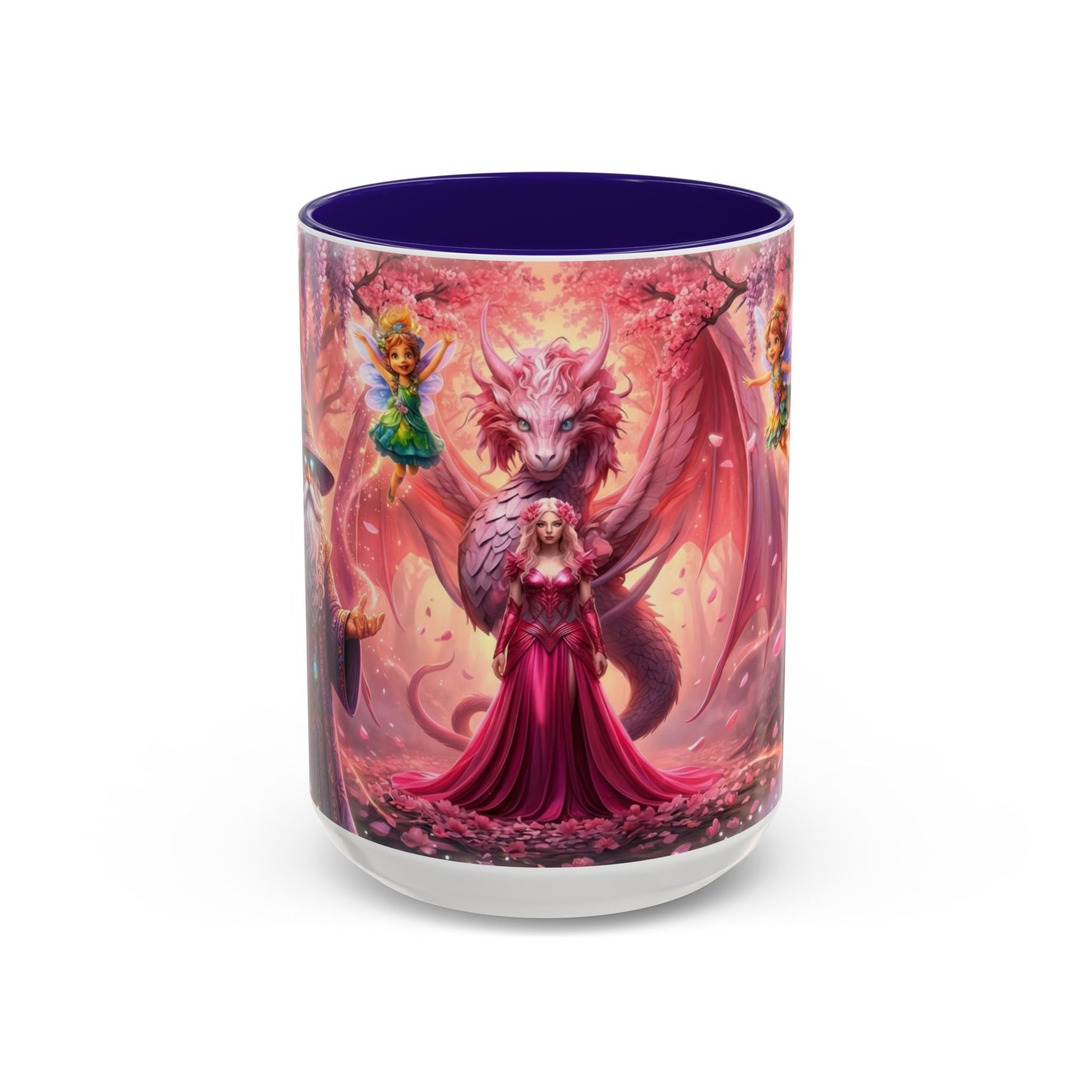 🧙‍♂️🌸🧚Vibeon, Miria & The Fairy Trio Mug 15oz