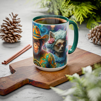 Fantasy Character Coffee Mug – Fifi La Plume, Zen Ryder & Miss Tilly | Magical Realm Ceramic Mug (11oz / 15oz)