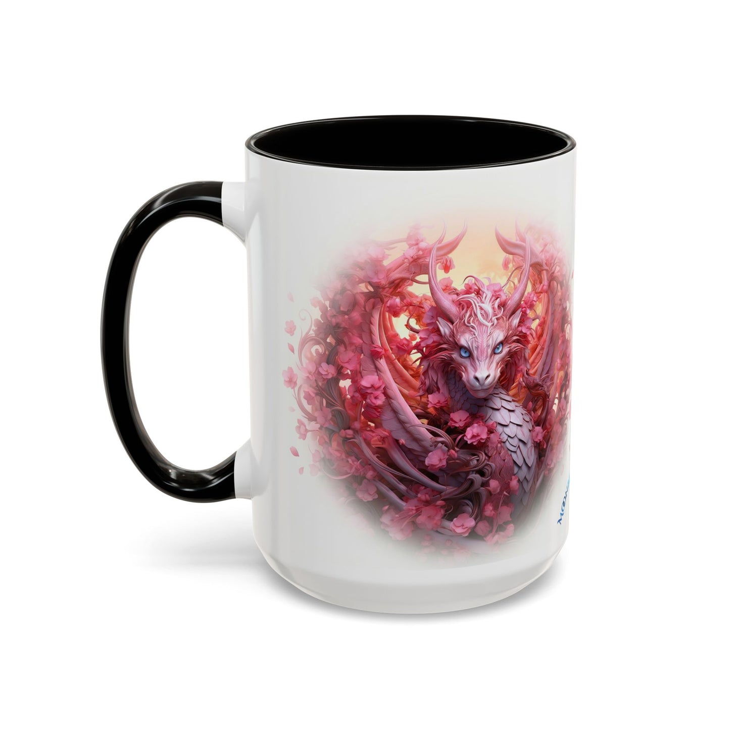 🌸🐉 Dragon Miria Mug – Blossom & Blaze Edition 15oz