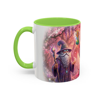 Fantasy Character Coffee Mug – Vibeon, Miria & The Fairies | Magical Realm Ceramic Mug (11oz / 15oz)