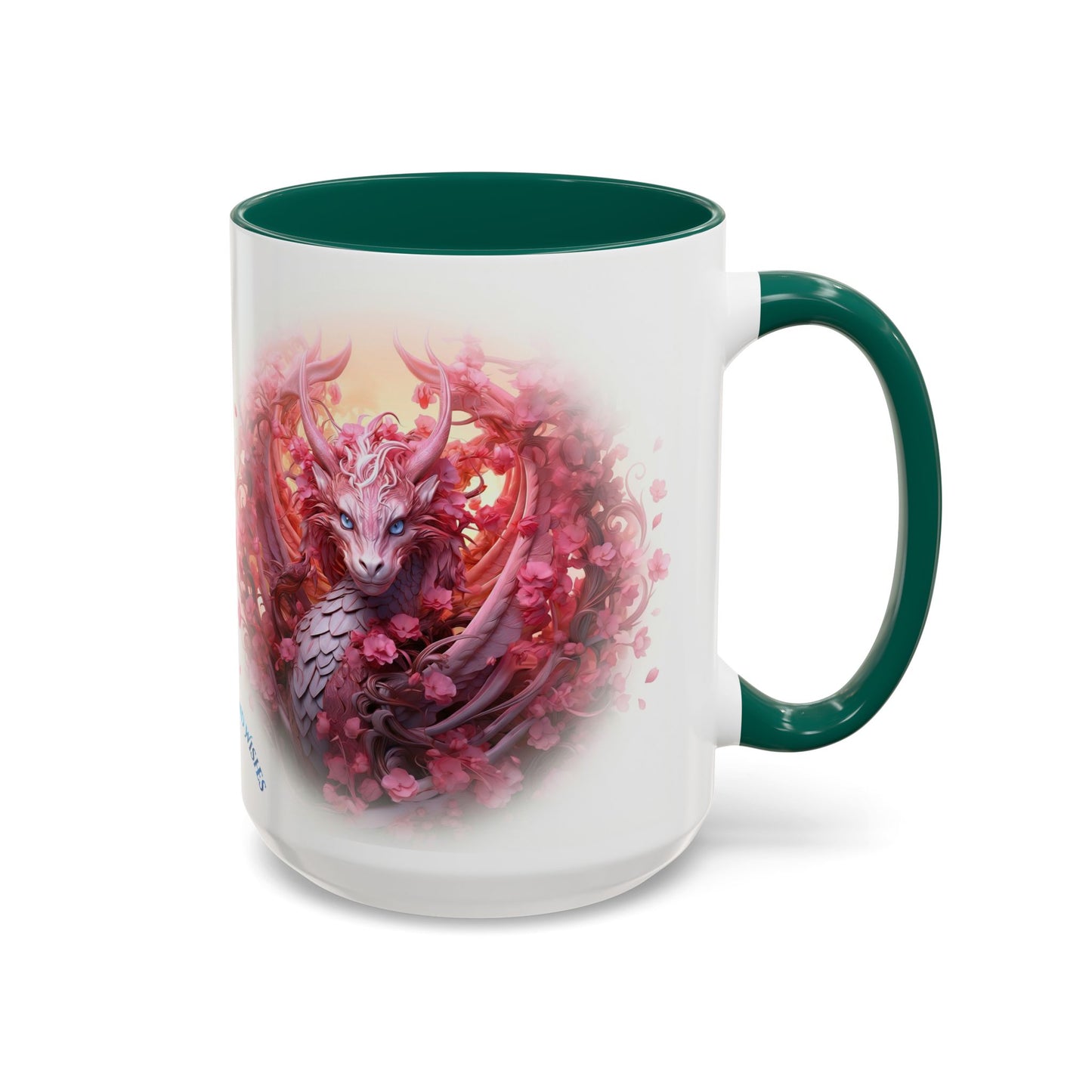 🌸🐉 Dragon Miria Mug – Blossom & Blaze Edition 15oz