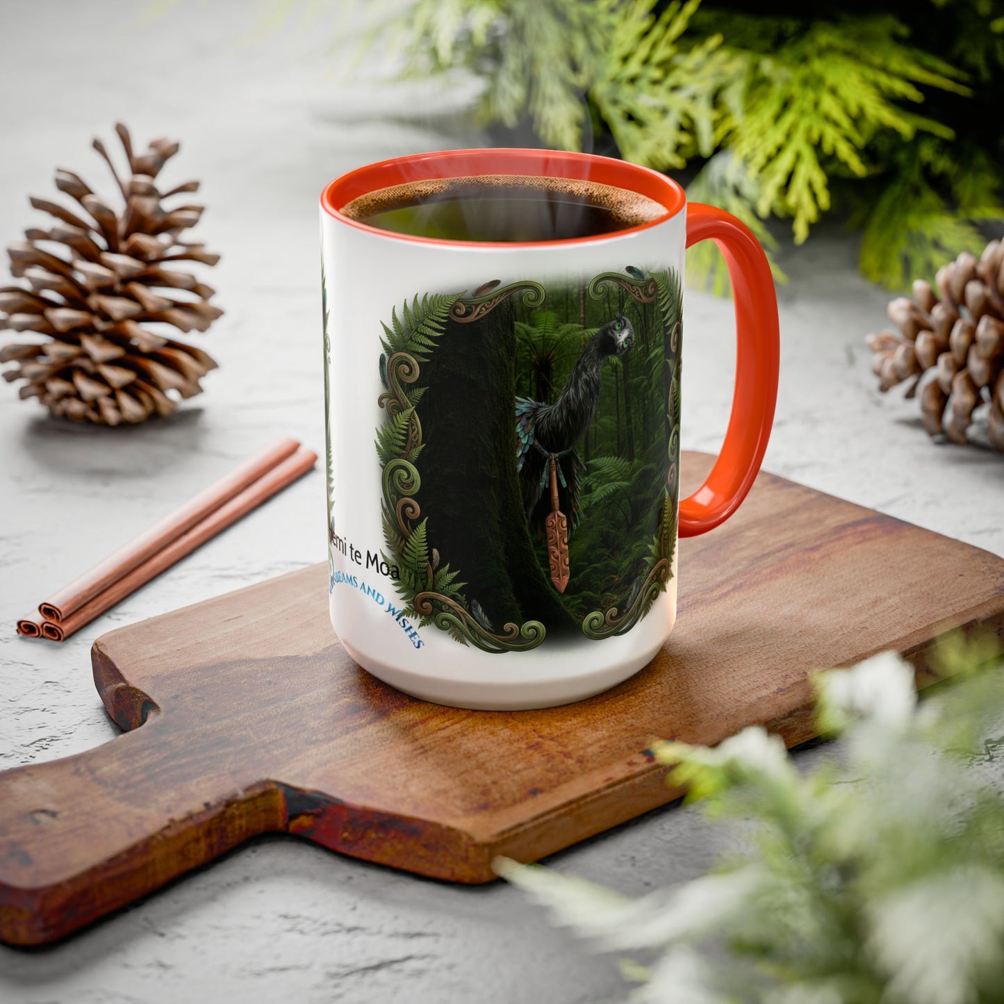 🪶🔥 Hemi te Moa Mug – Straight Outta Extinction Edition 15oz