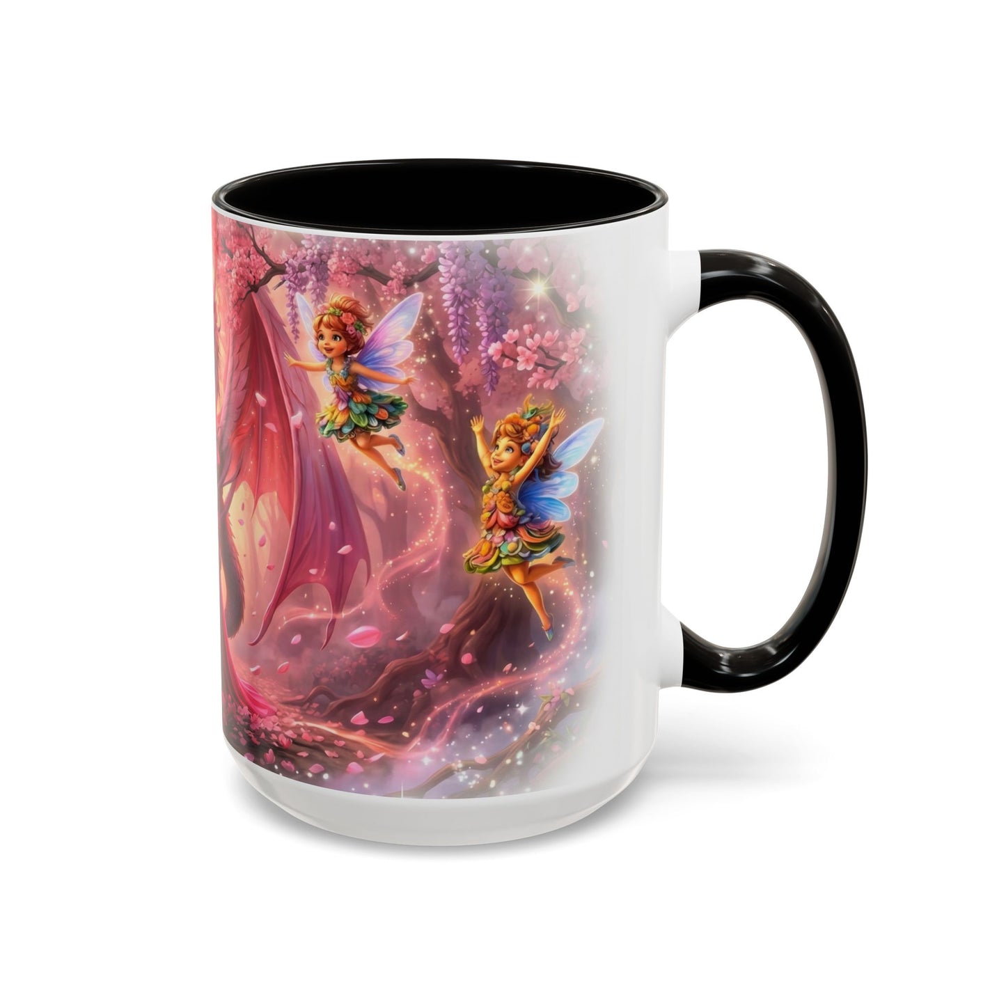 🧙‍♂️🌸🧚Vibeon, Miria & The Fairy Trio Mug 15oz
