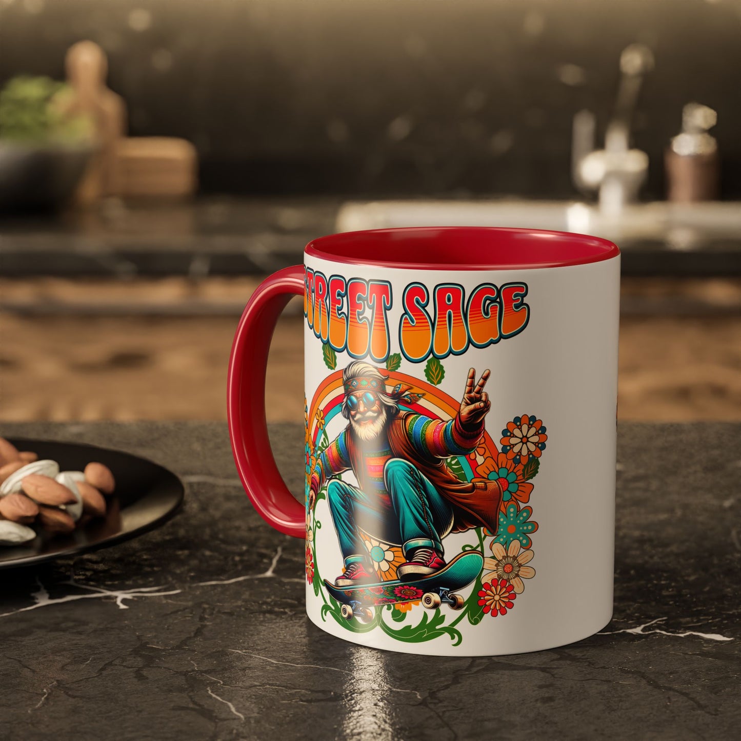 🌈Street Sage Retro Skater Mug