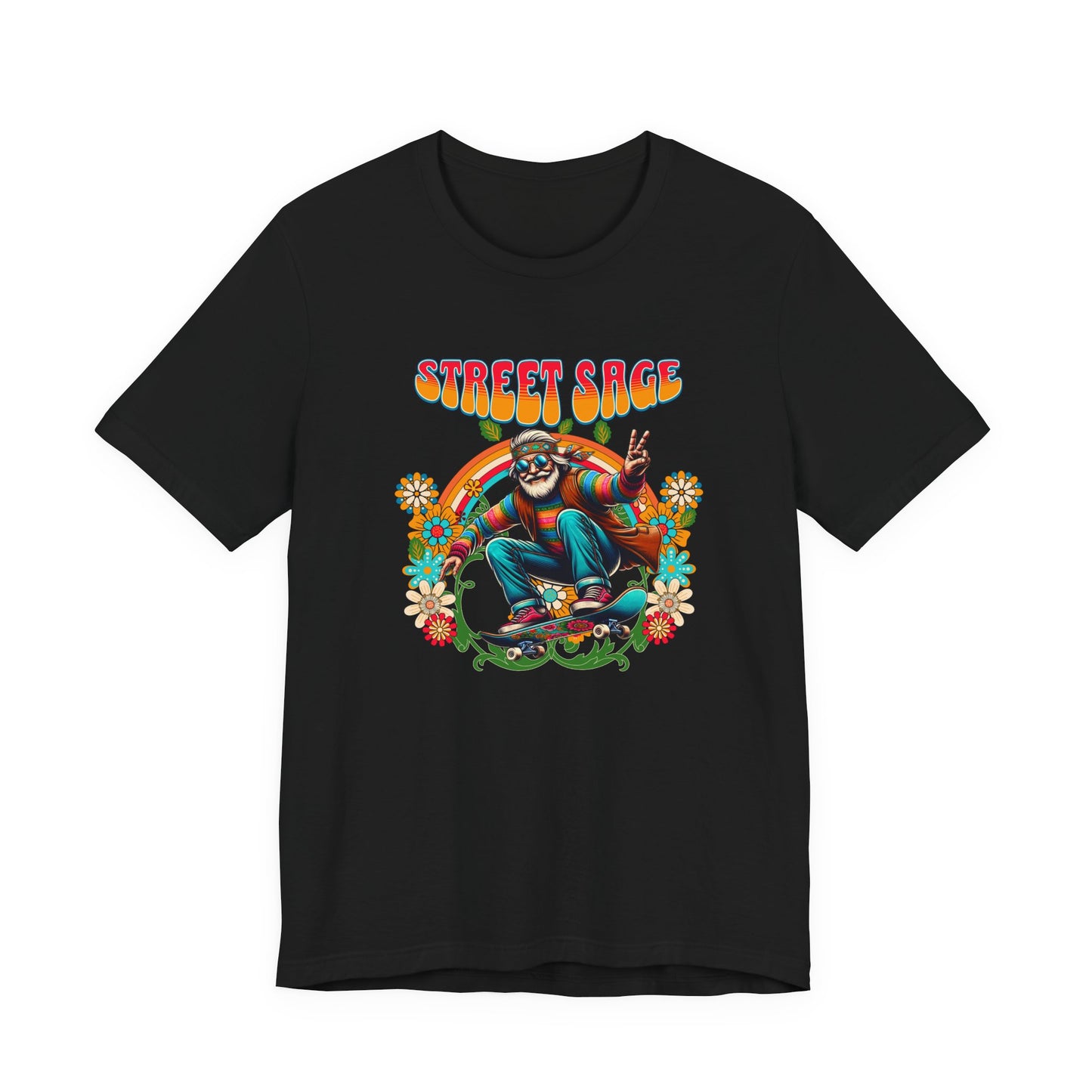 🛹🌼Street Sage Retro Groove Tee🌈✌️