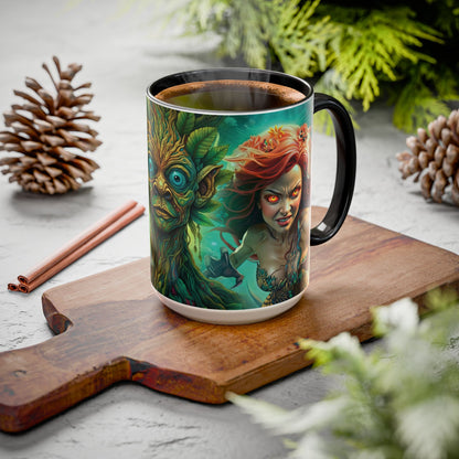 Fantasy Character Coffee Mug – Thalos, Morrowood & Asiren | Magical Realm Ceramic Mug (11oz / 15oz)