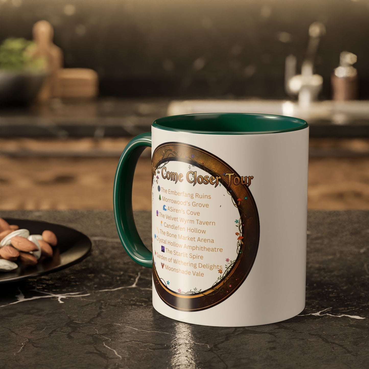 Thalos - Come Closer Tour Mug - official drinking vessel of the shirtless fae-rock demigod himself