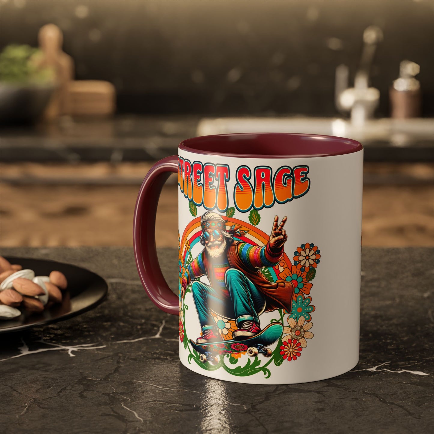 🌈Street Sage Retro Skater Mug