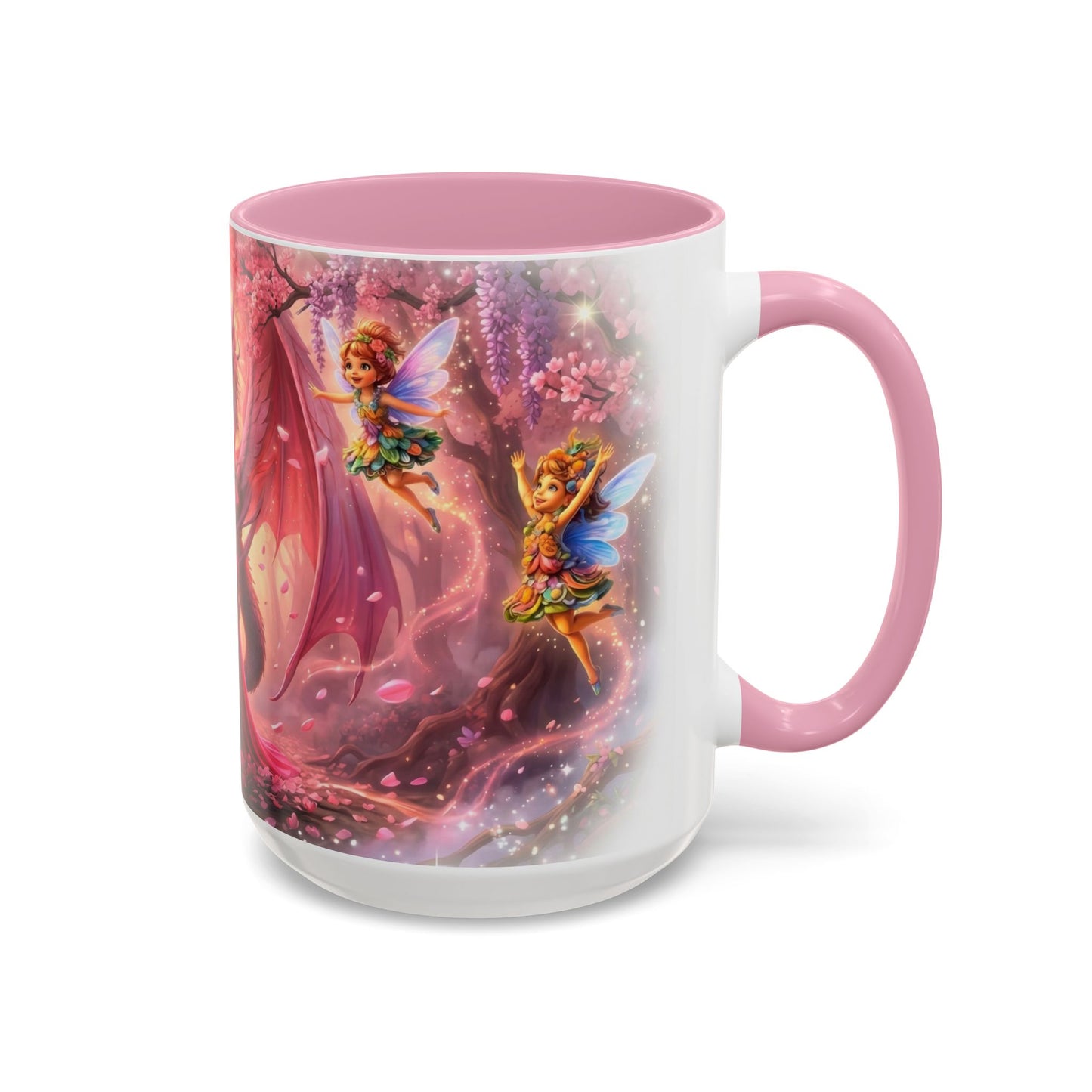 🧙‍♂️🌸🧚Vibeon, Miria & The Fairy Trio Mug 15oz
