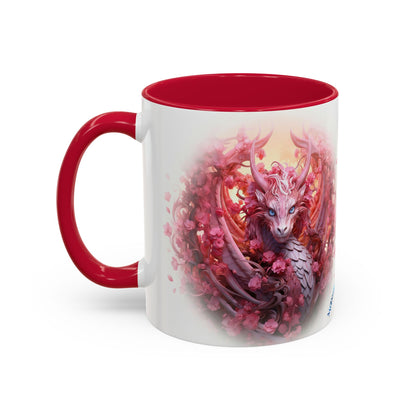 🌸🐉 Dragon Miria Mug – Blossom & Blaze Edition 11oz