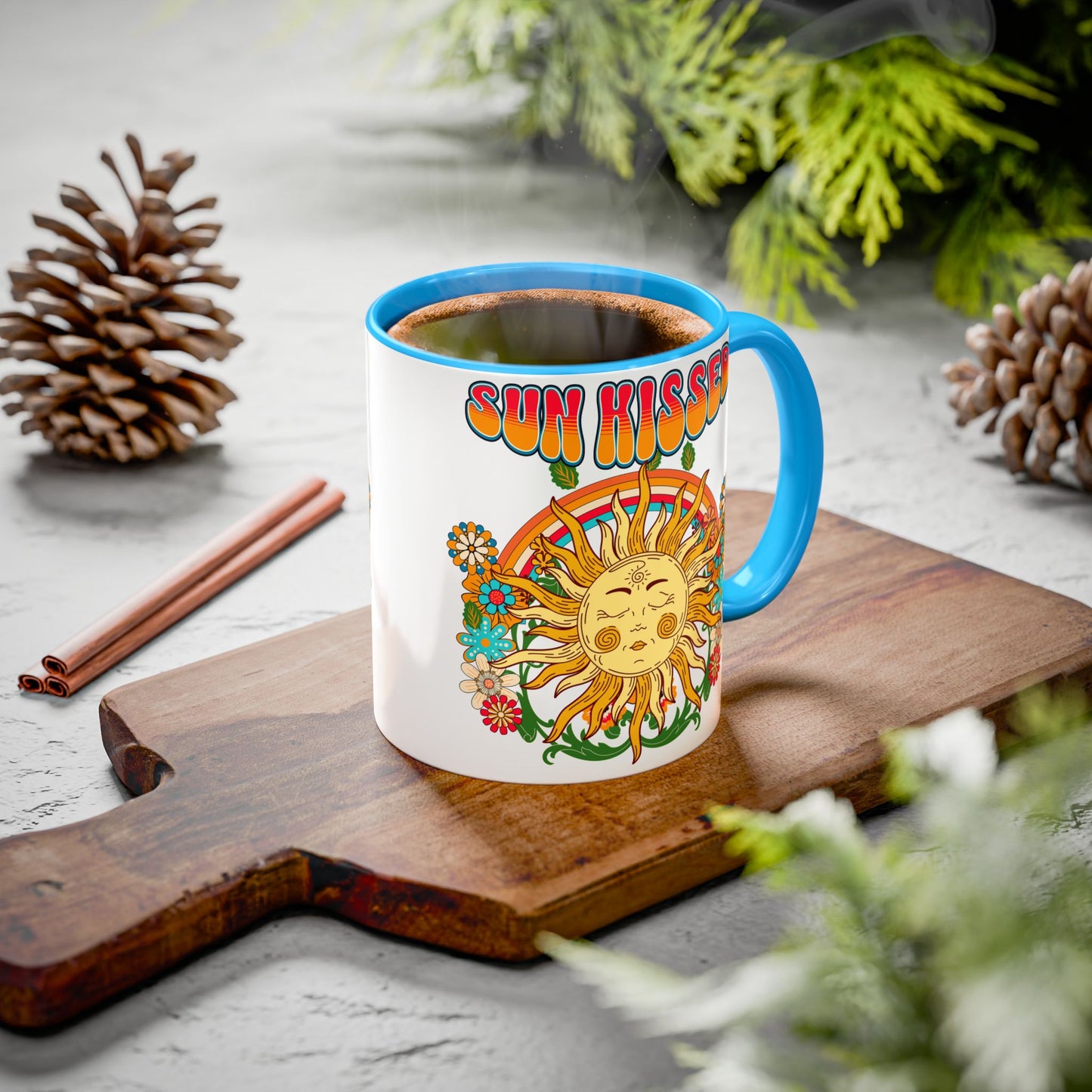 🌞 Sunkissed Retro Sunshine Mug