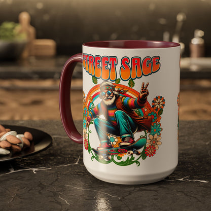 🌈Street Sage Retro Skater Mug