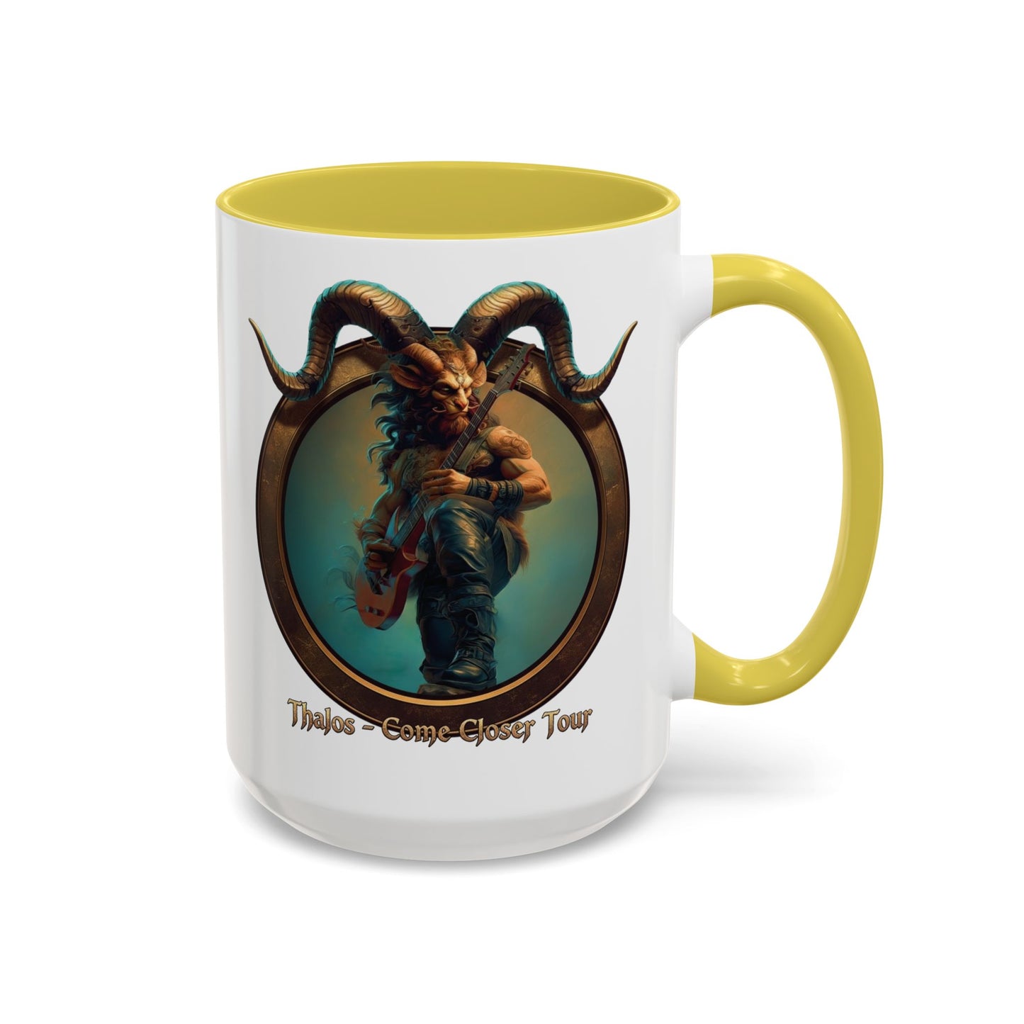 Thalos - Come Closer Tour Mug - official drinking vessel of the shirtless fae-rock demigod himself