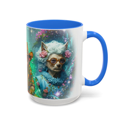 💃🧘‍♂️🐾 Fifi, Zen & Miss Tilly Mug 15oz